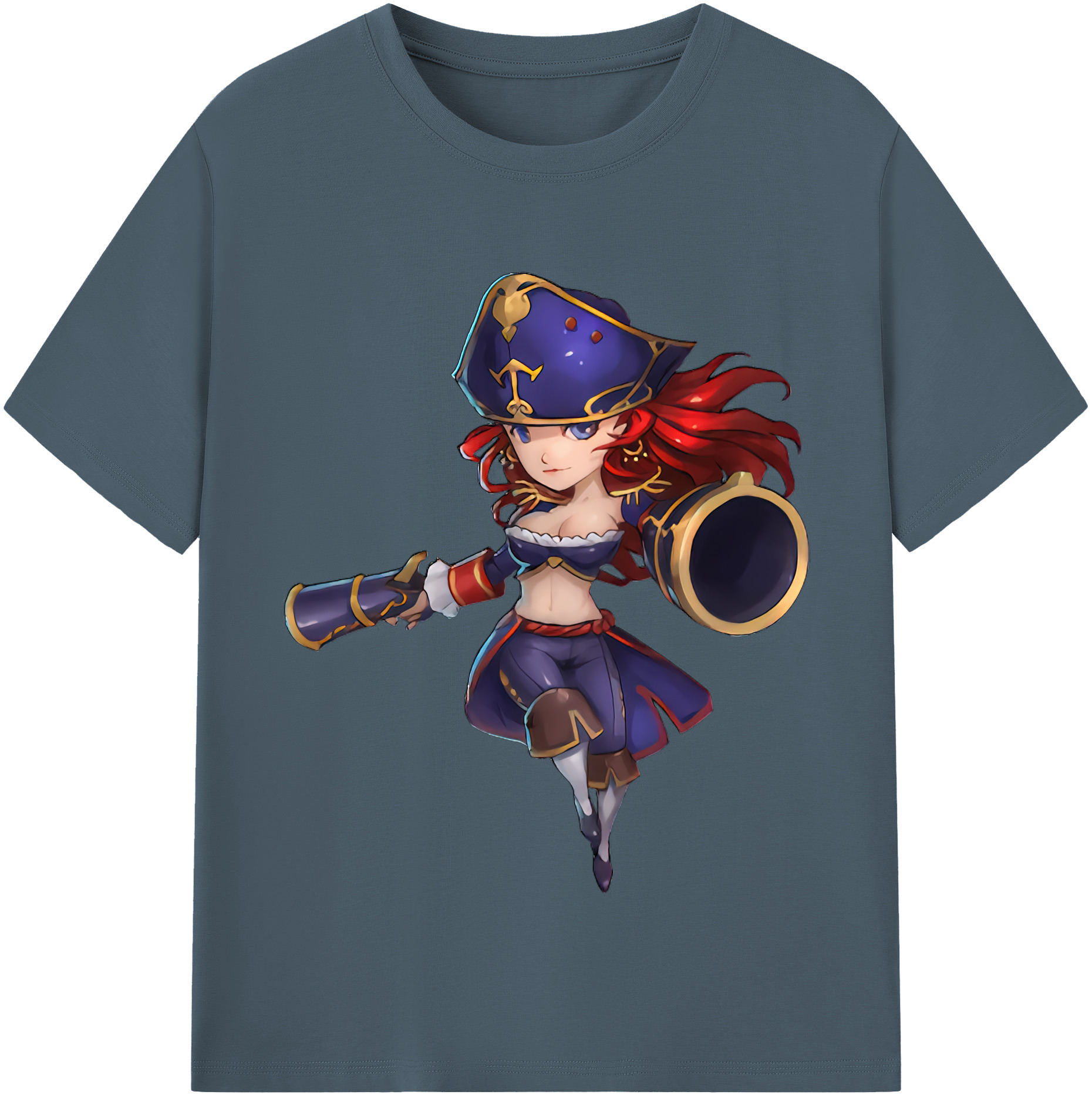 リーグ・オブ・レジェンド League of Legends LOL 綿100％半袖Tシャツ（フロントプリント）